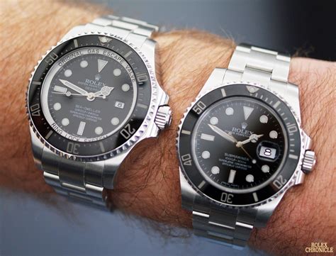 rolex deepsea 4000 vs submariner|rolex deepsea review.